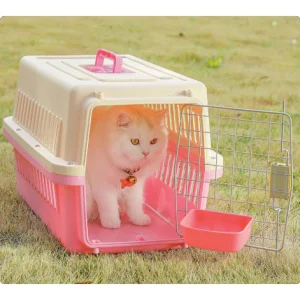 Lồng Vận Chuyển Hàng Không Chó Mèo Size S [58*37*37cm]