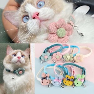 Vòng Cổ Nhung Hình Bông Hoa/Con Thỏ