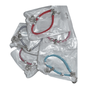 Vòng Cổ Da Chuông Bạc