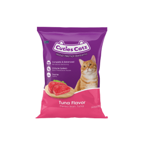 Thức ăn hạt cho mèo Cuties Catz Tuna Flavor 1kg - Cá ngừ