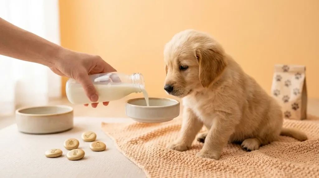 Cách cho chó uống sữa an toàn: 5 lưu ý vàng bạn cần biết