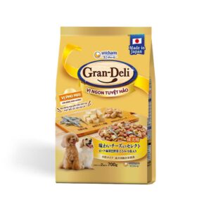 Gran-Deli Vị Phô Mai (700g) - Thức Ăn Hạt Cho Chó Cao Cấp Nhật Bản