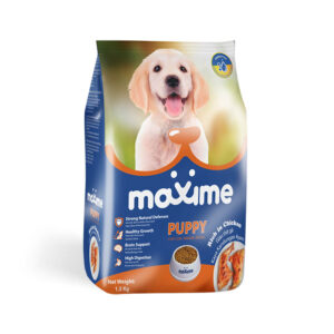 Hạt thức ăn cho chó con Maxime Puppy vị Thịt Gà 1.5kg