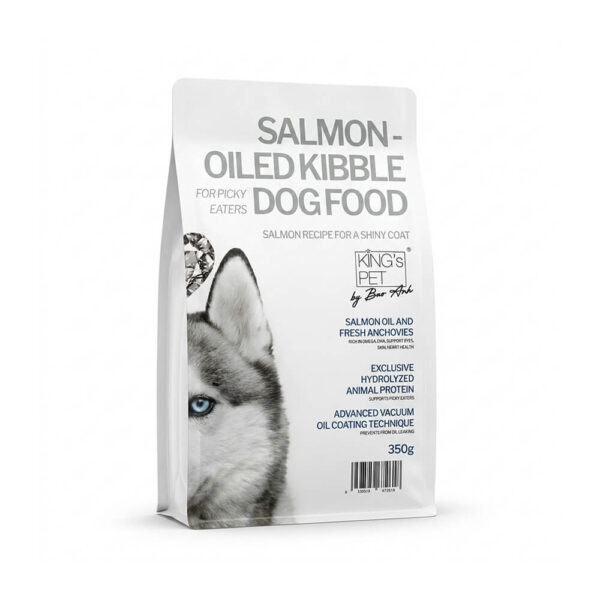 Hạt Kings Pet cho chó kén ăn vị Cá Hồi Đẹp Da Mượt Lông 350g