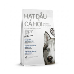 Hạt Kings Pet cho chó kén ăn vị Cá Hồi Đẹp Da Mượt Lông 350g