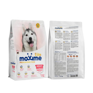 Thức Ăn Cao Cấp Cho Chó Maxime Elite Vị Cá Hồi 1.5kg