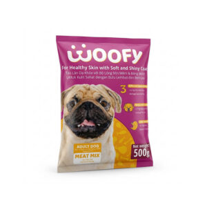 Hạt Woofy Meatmix 500g - Thức Ăn Hỗn Hợp Thịt Dưỡng Lông Cho Chó