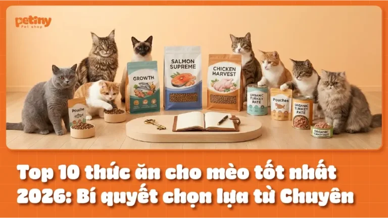 Top 10 Thức Ăn Cho Mèo Tốt Nhất 2026: Bí Quyết Chọn Lựa Từ Chuyên Gia