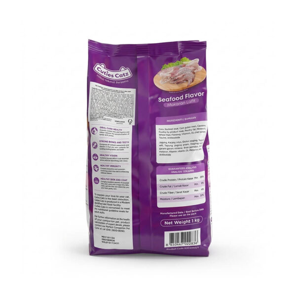 hat-cuties-catz-adult-seafood-flavor-1 Hạt Cuties Catz Adult Seafood Flavor 1kg - Hạt Cho Mèo Vị Hải Sản