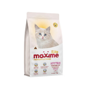 hat-maxime-elite-kitten-mother-cat Hạt Cho Mèo Maxime Elite Kitten & Mother Cat Vị Sữa Gói 1kg - Thức Ăn Premium Cho Mèo Con Và Mèo Mẹ