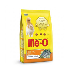 Hạt Cho Mèo Me-O Cat Vị Cá Thu 350g - Dinh Dưỡng Khoa Học Cho Mèo Trưởng Thành