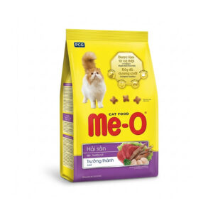 Hạt Me-O Seafood Vị Hải Sản - Thức Ăn Cho Mèo Trưởng Thành 350g