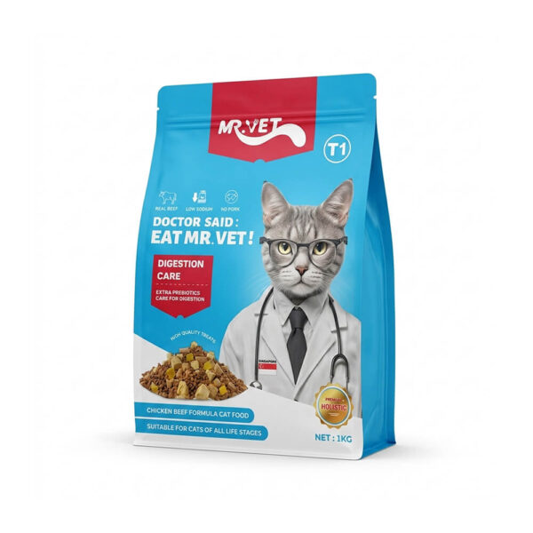 hat-meo-mr-vet-t1-chicken-beef Hạt mèo Mr. Vet T1 Chicken Beef 1kg - Hỗ trợ tiêu hóa cho mèo