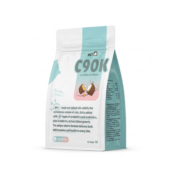 hat-meo-petq-c90k-cho-meo-con-1 Hạt mèo PetQ C90K 1Kg - Thức Ăn Dinh Dưỡng Cho Mèo Con