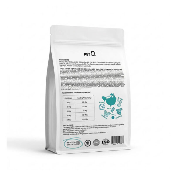 hat-meo-petq-c90u-ho-tro-tiet-nieu-1 Hạt mèo PetQ C90U 1kg - Thức ăn cho mèo hỗ trợ tiết niệu