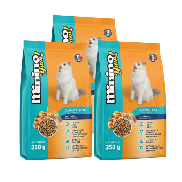 Hạt Minino Hải Sản - Thức Ăn Cho Mèo Minino Vị Hải Sản (Seafood Mix)