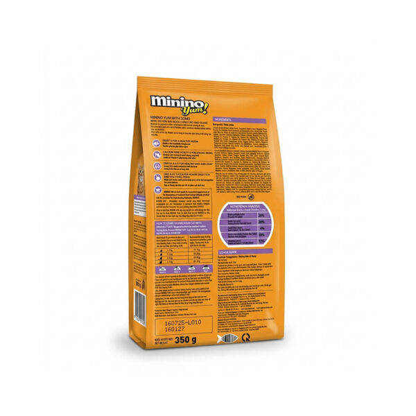 hat-minino-vi-muc-squid-350g-1 Hạt Minino Vị Mực (Squid) - Dinh Dưỡng Pháp Hoàn Hảo Cho Mèo Cưng