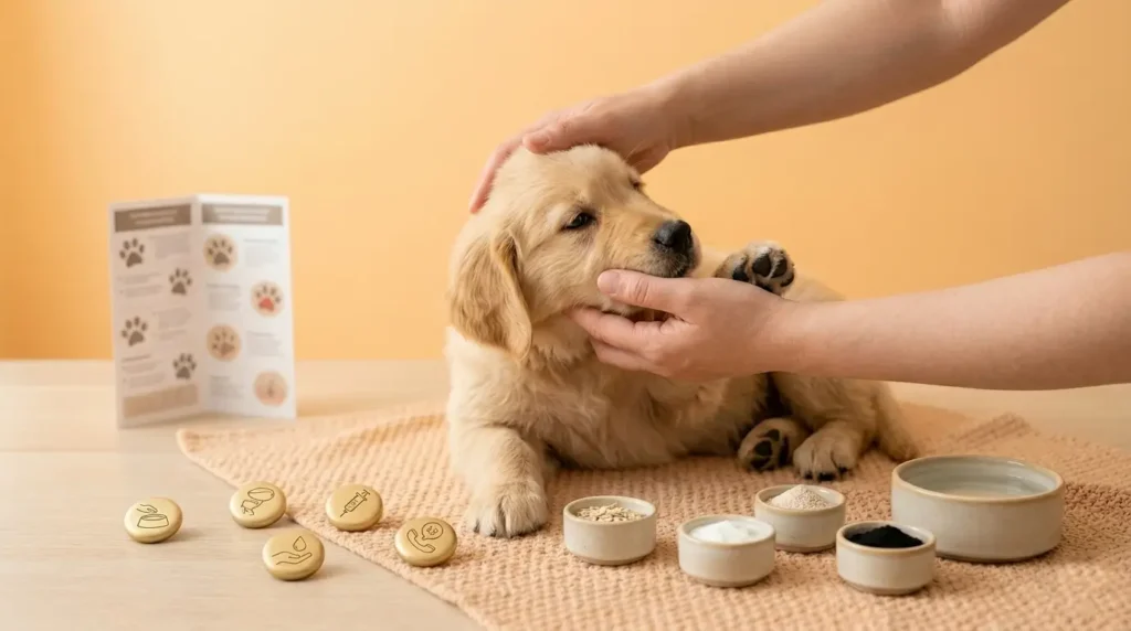 Làm gì khi chó bị ngộ độc thức ăn? cách sơ cứu khẩn cấp