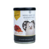 Pate-Meo-Beef & Veggies-380 Pate King's Pet Lon 380g Chính Hãng - Thức Ăn Hỗn Hợp Cho Chó Mèo
