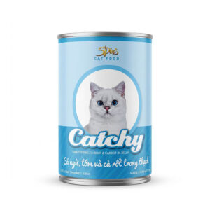 Pate Mèo Catchy Lon 400g Chính Hãng - Đa Dạng Hương Vị