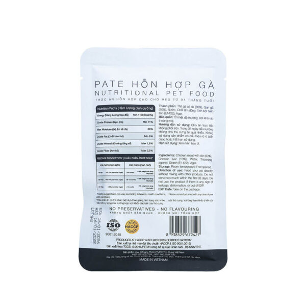 Pate-Meo&Cho-Chicken&Liver-70g-1 Pate King's Pet 70g Tổng Hợp 4 Vị - Thức Ăn Dinh Dưỡng Cho Chó Mèo