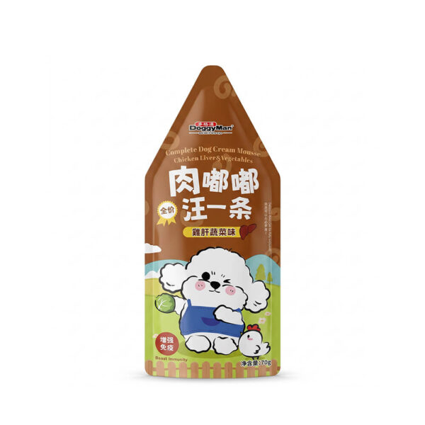 Pate-cho-Doggyman-sot-kem-vi-gan-ga-rau-cu Pate Chó Doggyman Vị Gan Gà Rau Củ - Hỗ Trợ Xây Dựng Cơ Bắp