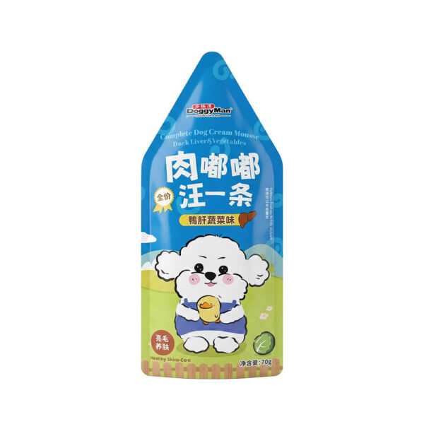 Pate Chó Doggyman Vị Gan Vịt Rau Củ- Hỗ Trợ Da Lông
