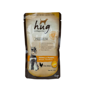 Pate Chó HUG Premium Vị Gà & Bí Đỏ 120g - Bữa Ăn Dinh Dưỡng