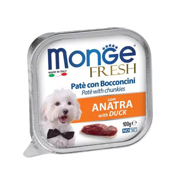 Pate chó Monge 100g Duck - vị thịt vịt