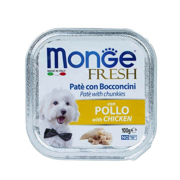 Pate chó Monge 100g Chicken - vị Gà