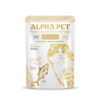 Pate Alpha Pet Cá Ngừ Topping Phô Mai - Hỗ Trợ Tăng Trưởng Cho Mèo