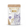 Pate Alpha Pet Cá Ngừ Topping Sò Điệp - Hỗ Trợ Cơ Bắp Cho Mèo