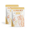 Pate Alpha Pet Cá Ngừ Topping Tôm - Hỗ Trợ Mắt Cho Mèo