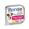 Pate chó Monge 100g Pork & Pineapple - vị Thịt Heo & Trái Thơm