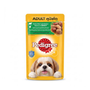 Pate Pedigree Adult vị bò xông khói và gà sốt 130g - Dinh Dưỡng Cho Chó Trưởng Thành