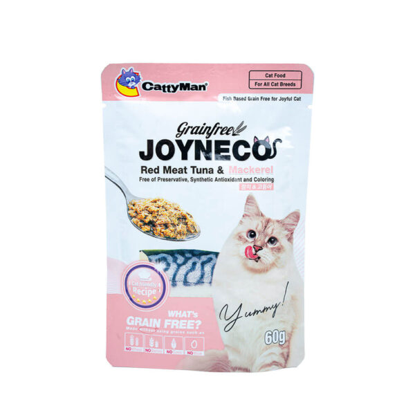 Pate Mèo Joyneco Gói 60g Chính Hãng - Không Ngũ Cốc Đa Dạng Vị