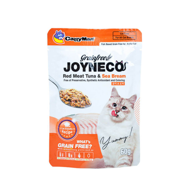 Pate Mèo Joyneco Gói 60g Chính Hãng - Không Ngũ Cốc Đa Dạng Vị