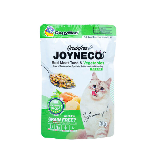 Pate Mèo Joyneco Gói 60g Chính Hãng - Không Ngũ Cốc Đa Dạng Vị