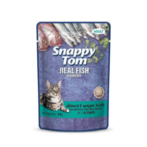Pate Mèo Snappy Tom Gói 85g Chính Hãng - Cá Mòi & Cá Hồng