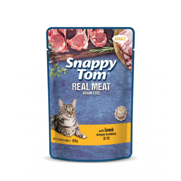 pate-meo-snappy-tom-goi-85g-cuu Pate Mèo Snappy Tom Gói 85g Chính Hãng - Cừu