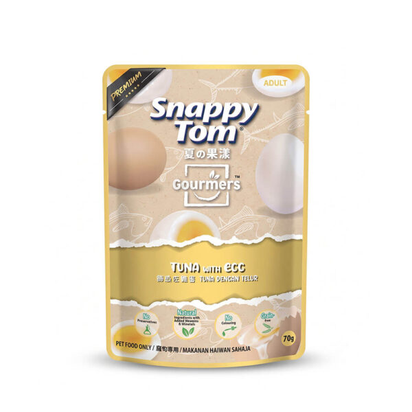 pate-meo-snappy-tom-gourmers-goi-70g-ca-ngu-trung Pate Mèo Snappy Tom Gourmers Gói 70g Chính Hãng -Cá Ngừ & Trứng