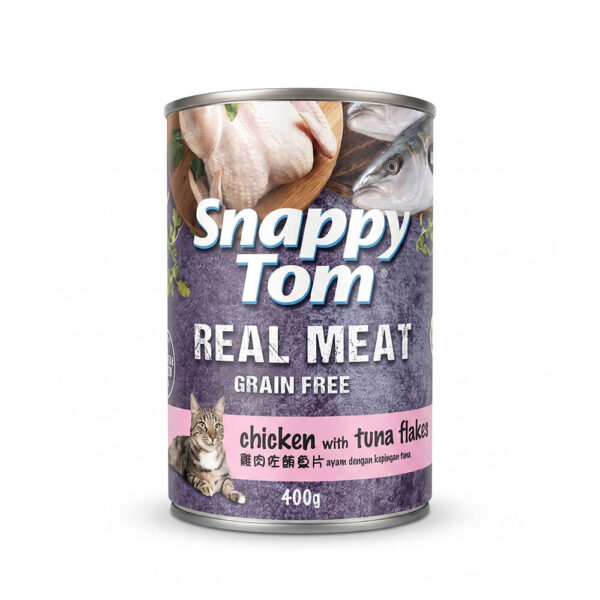 pate-meo-snappy-tom-lon-400g-ga-ca-ngu Pate Mèo Snappy Tom Lon 400g Chính Hãng - Vị Gà & Cá Ngừ