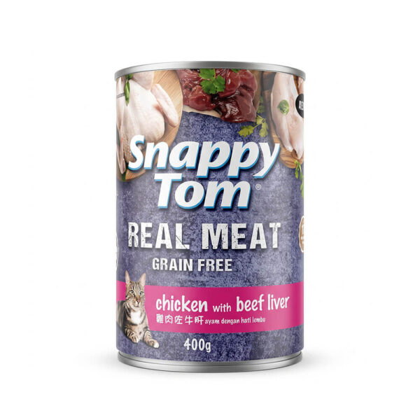 pate-meo-snappy-tom-lon-400g-ga-gan-bo Pate Mèo Snappy Tom Lon 400g Chính Hãng - Vị Gà Gan Bò