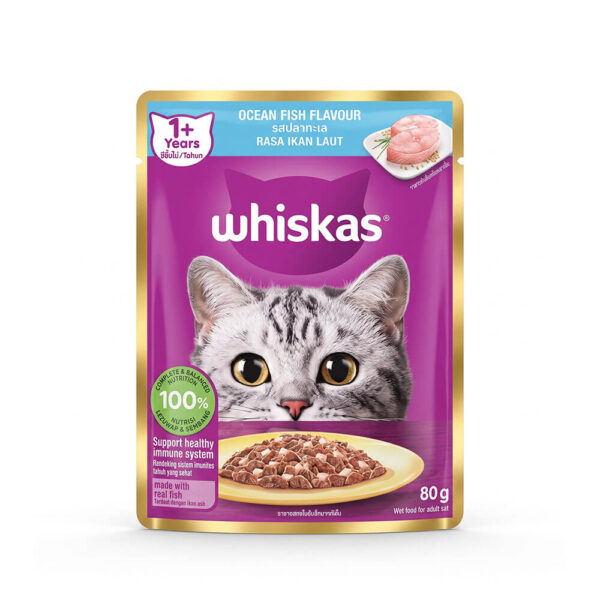 pate-meo-whiskas-goi-80g-ca-bien Pate Mèo Whiskas Gói 70g/80g Chính Hãng - Vị Cá Biển