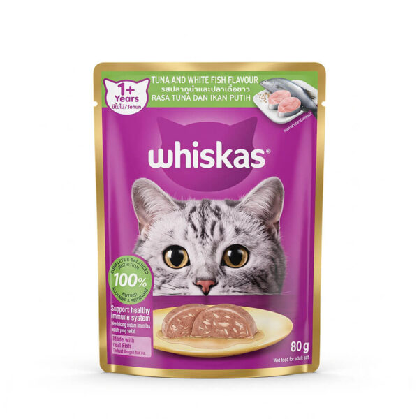 pate-meo-whiskas-goi-80g-ca-ngu-ca-thit-trang Pate Mèo Whiskas Gói 70g/80g Chính Hãng - Vị Cá Ngừ Thịt Trắng
