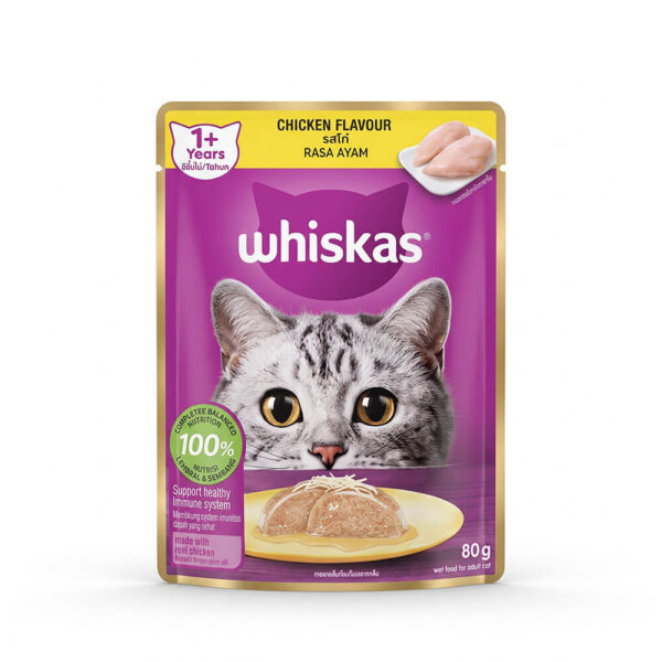 pate-meo-whiskas-goi-80g-ga Pate Mèo Whiskas Gói 70g/80g Chính Hãng - Vị Gà