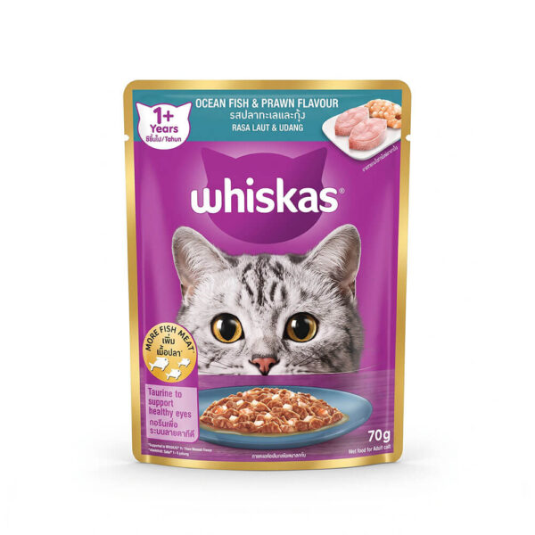 pate-meo-whiskas-goi-80g-vi-ca-bien-tom Pate Mèo Whiskas Gói 70g/80g Chính Hãng - Vị Cá Biển & Tôm