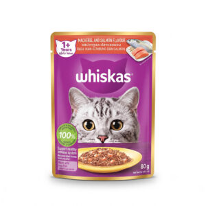 pate-meo-whiskas-goi-80g-vi-ca-thu-ca-hoi Pate Mèo Whiskas Gói 70g/80g Chính Hãng - Vị Cá Thu & Cá Hồi